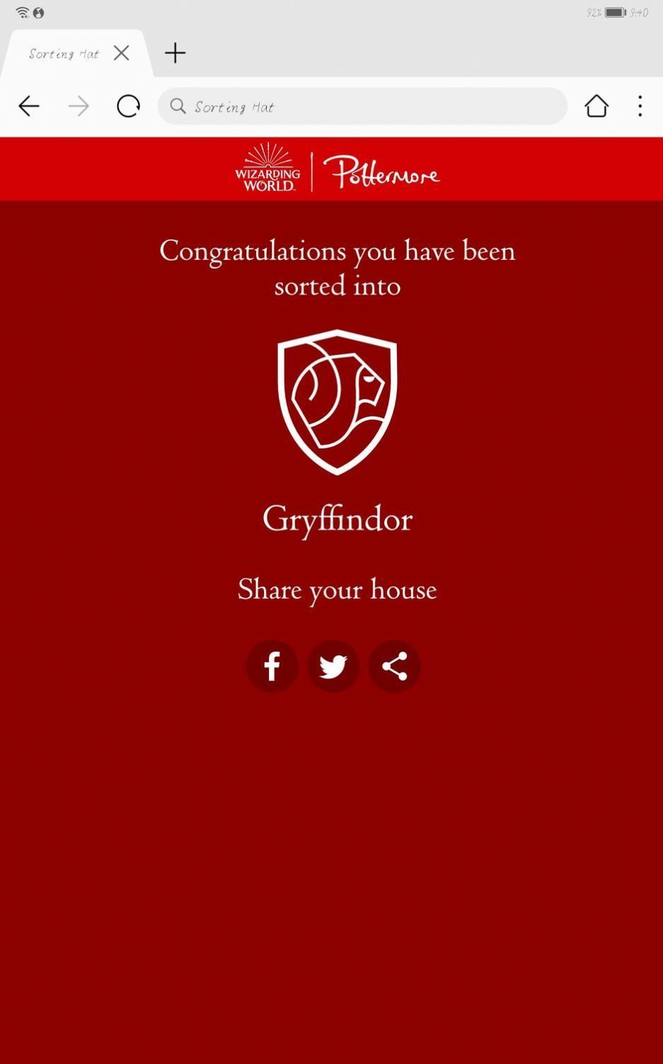 wizarding world
