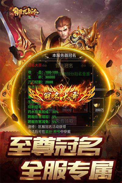 御龙战仙无限版