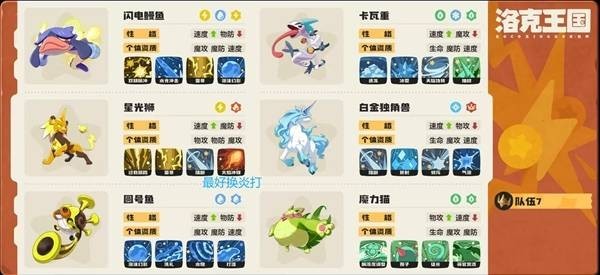 洛克王国世界雷暴独角兽队怎么玩