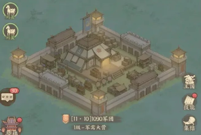 这城有良田军需系统介绍
